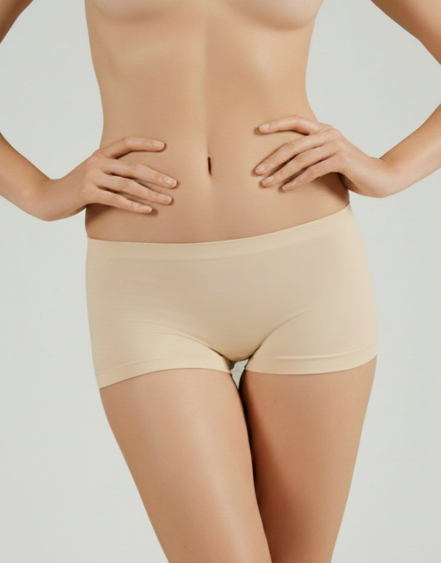 Women’s Seamless Microfiber Boyshort-Smooth Stretch Everyday Panties