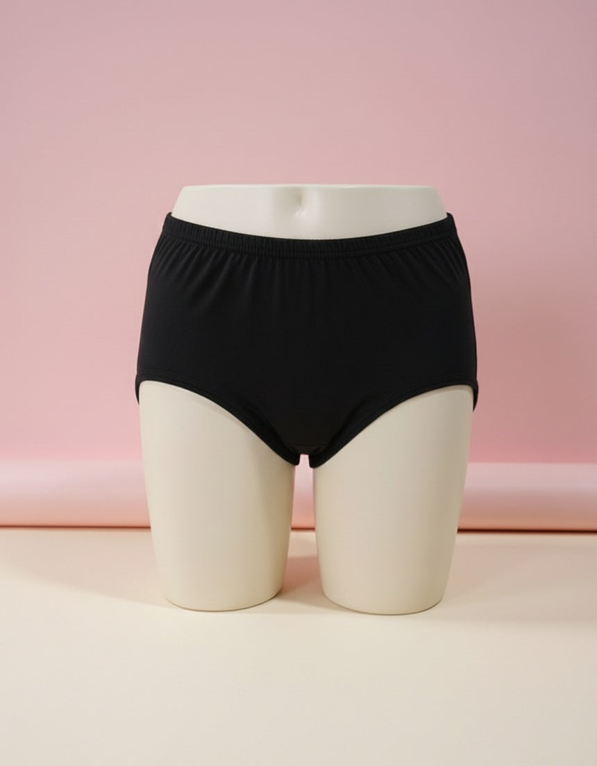 Women's Essential Lycra Cotton High-Rise Briefs – 3-Pack Multicolors