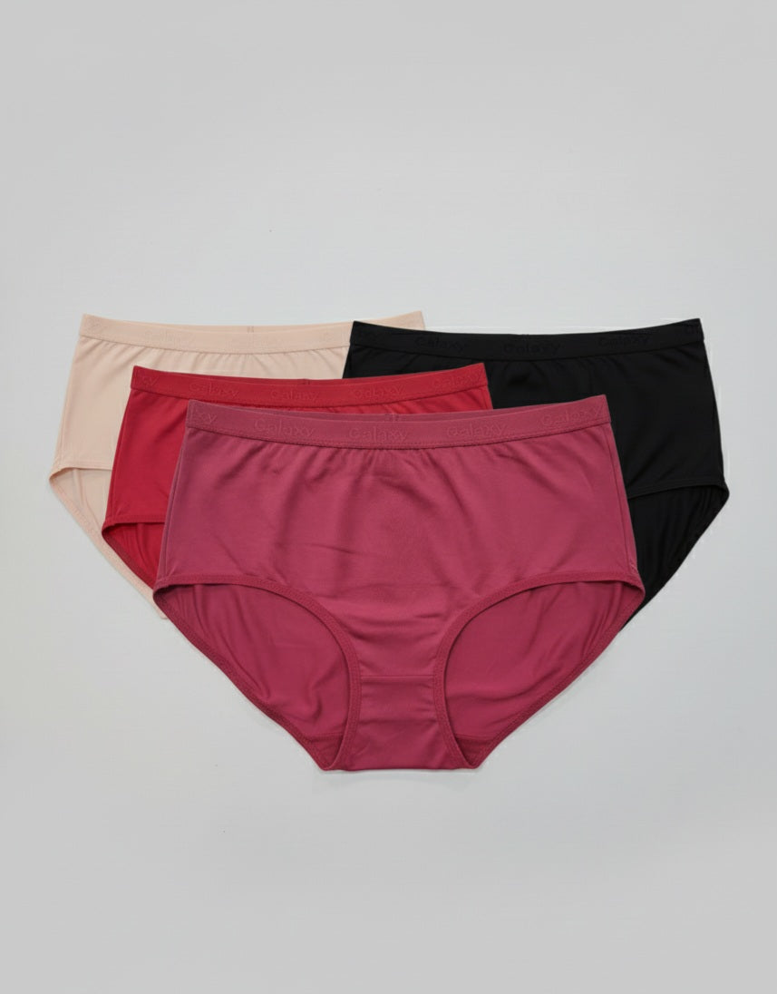 Galaxy Women’s Premium Jersey Briefs – Comfort Stretch