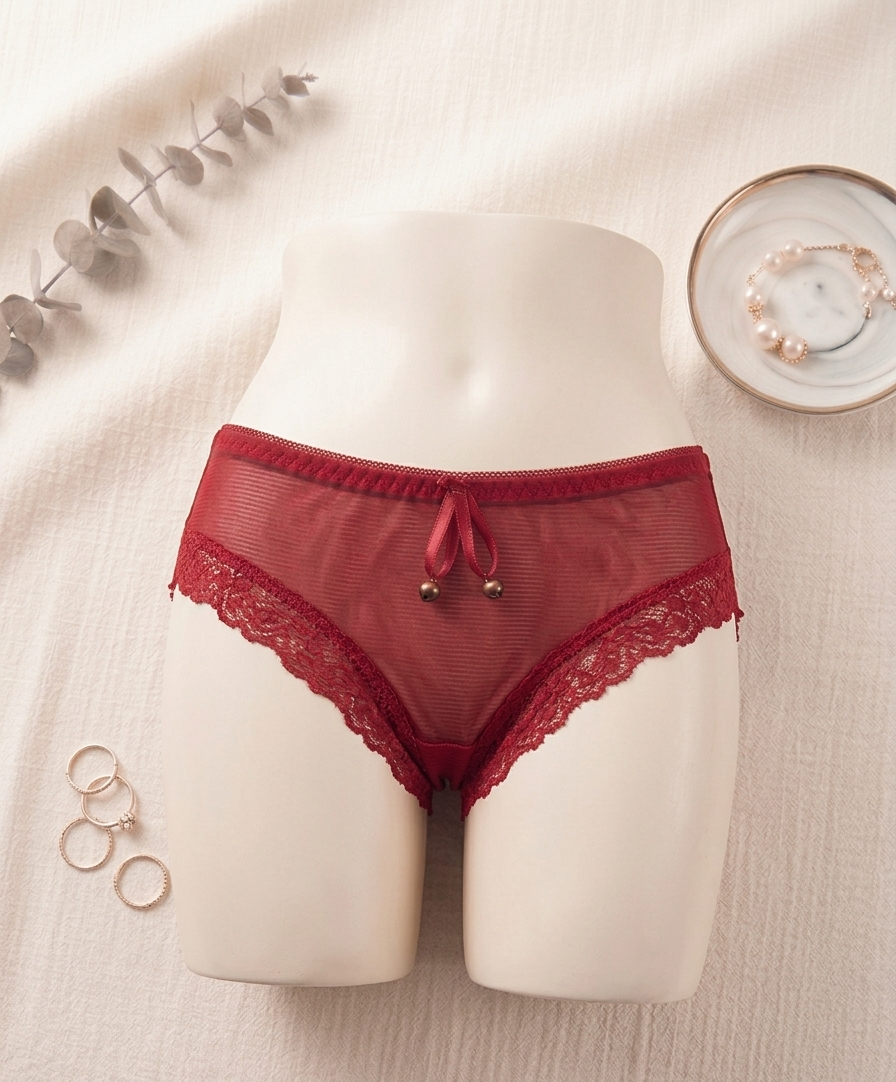 Pack Of 2| Sheer & Lace Comfort Panties