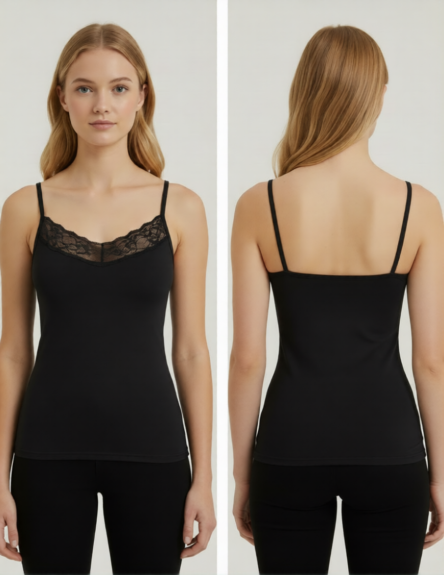 Lace-Trim Essential Camisole