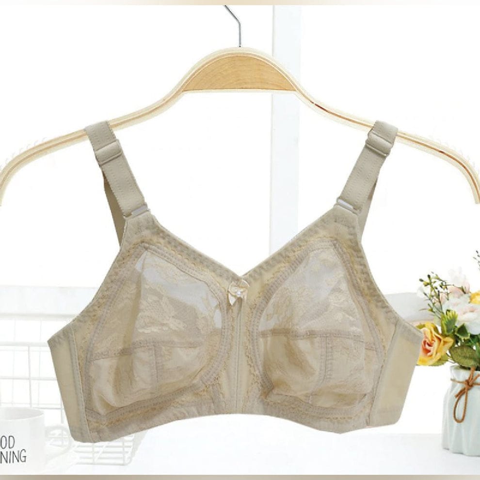 Doreen |Women's Full Coverage Non-Padded Lace Comfort Bra