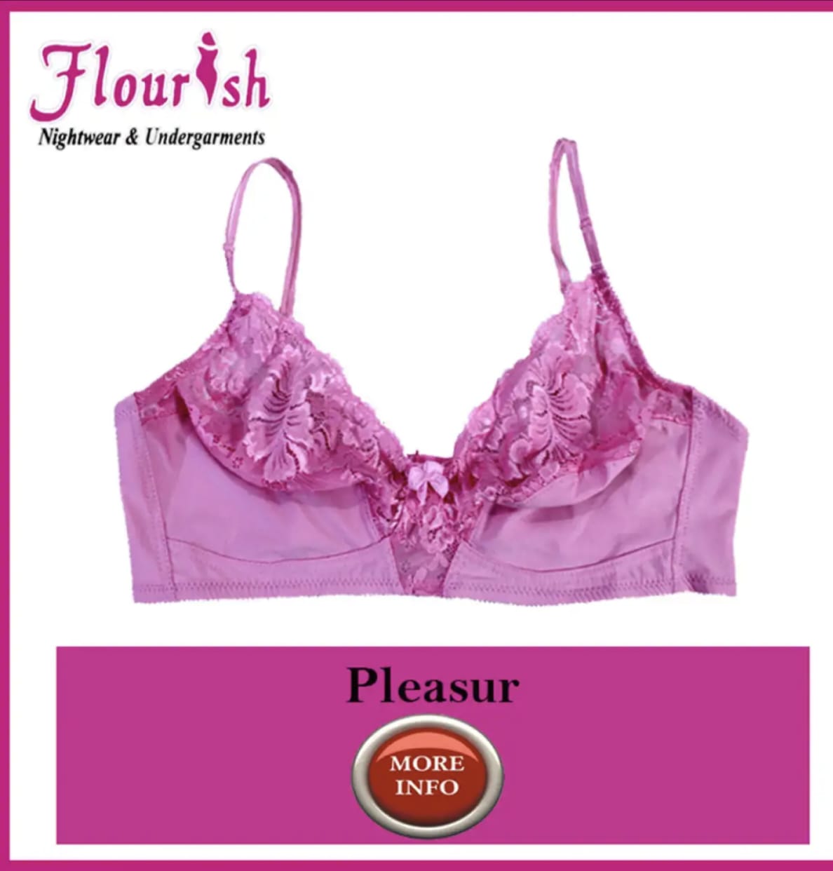 flourish pleasure-elegant floral lace detail