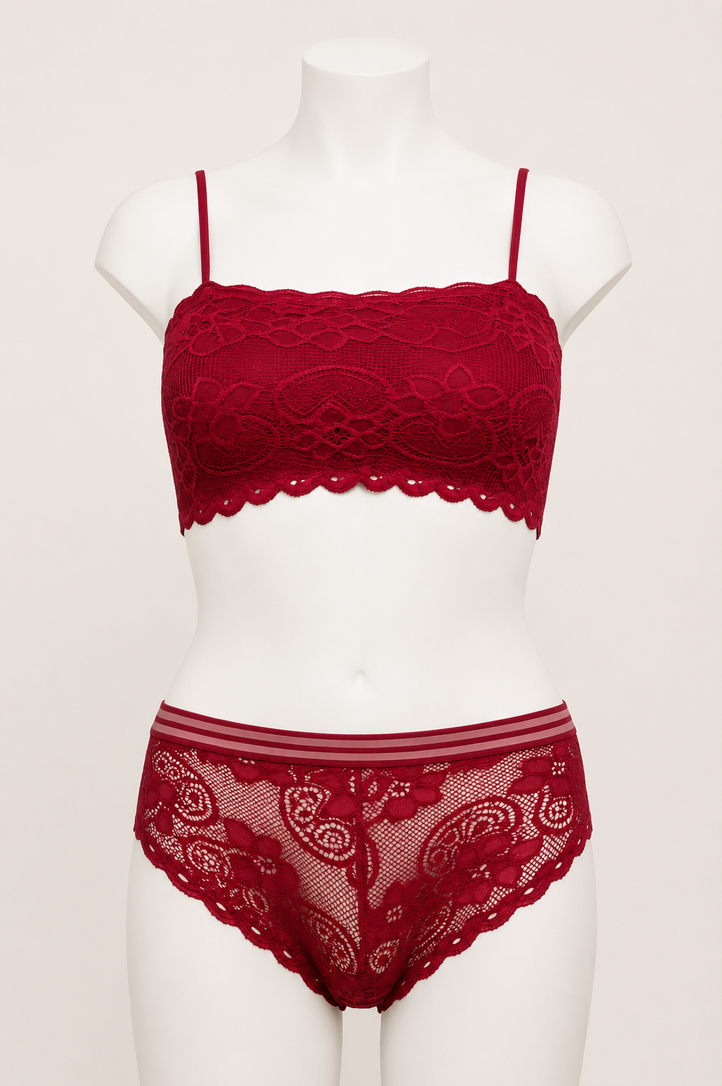 Lace Bloom Bralette Set