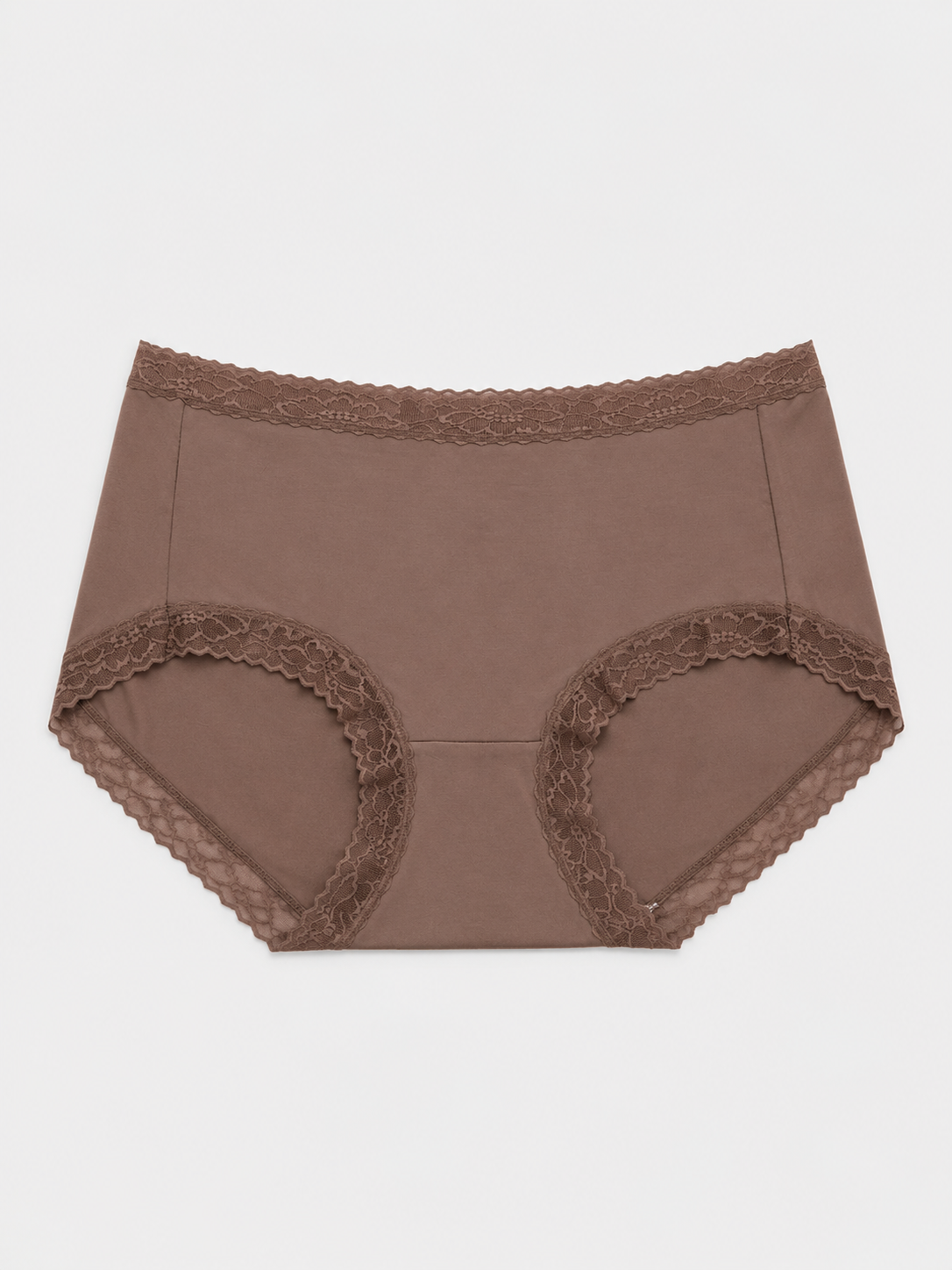 Elegant Lace Trim Mid-Waist Panties|Pack Of 3