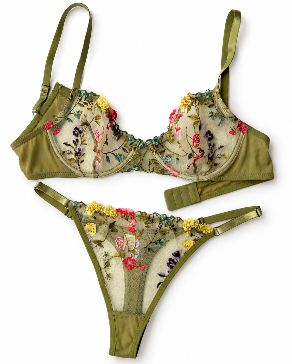 Verdelle - Non Padded Bra Set