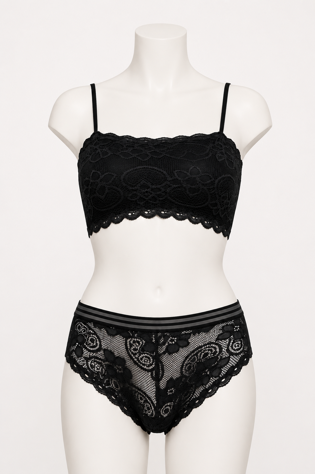 Lace Bloom Bralette Set