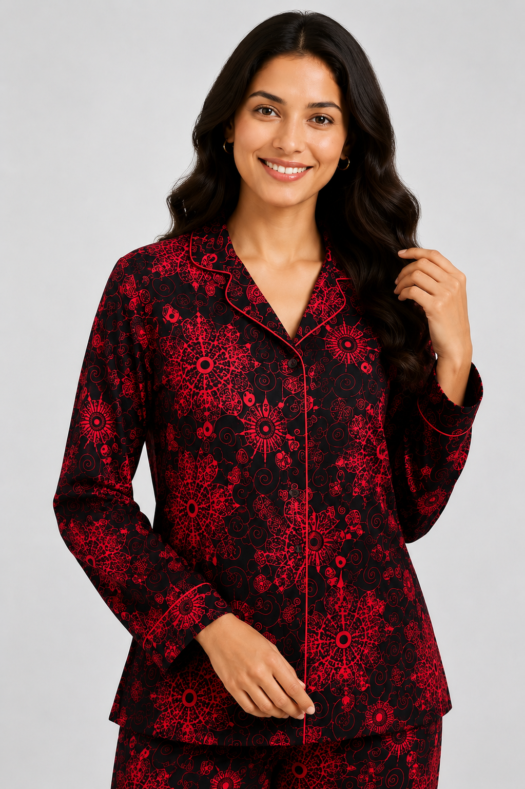 Ruby Bloom – Linen PJ Set