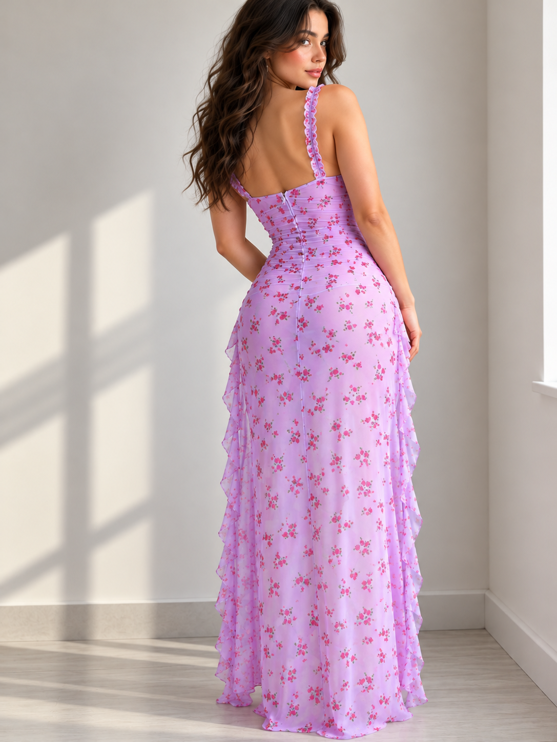 Rose Muse Floral Maxi