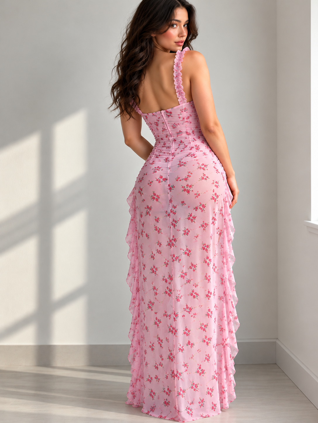 Rose Muse Floral Maxi