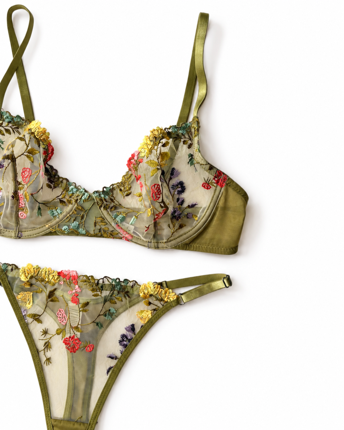 Verdelle - Non Padded Bra Set