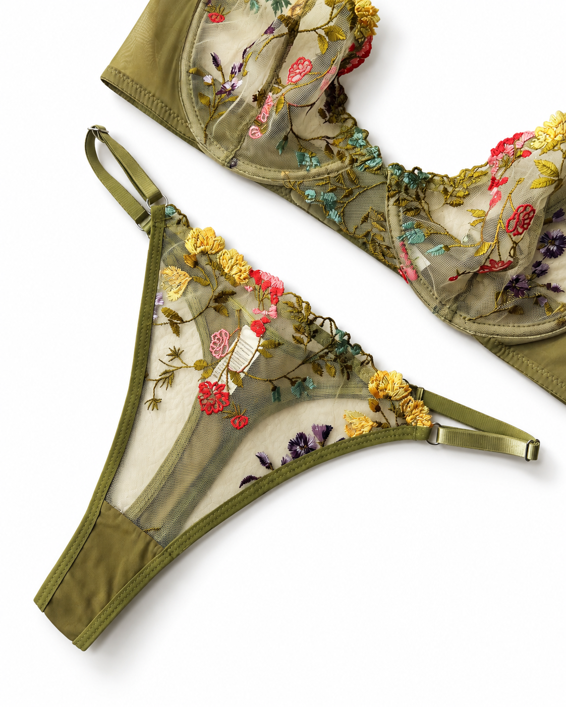 Verdelle - Non Padded Bra Set