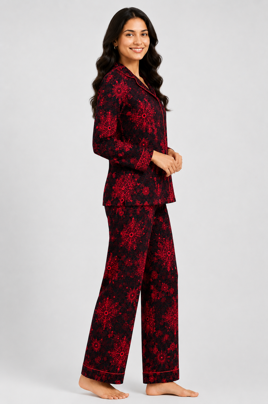 Ruby Bloom – Linen PJ Set