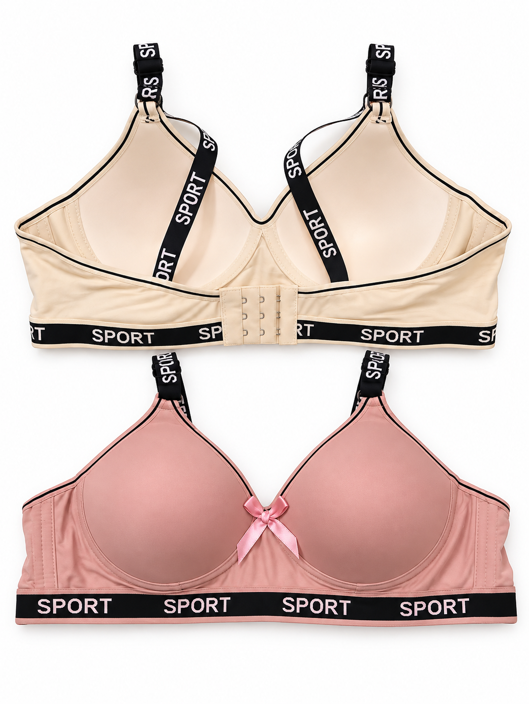 Sporty Comfort Padded Bra – Multi-Color