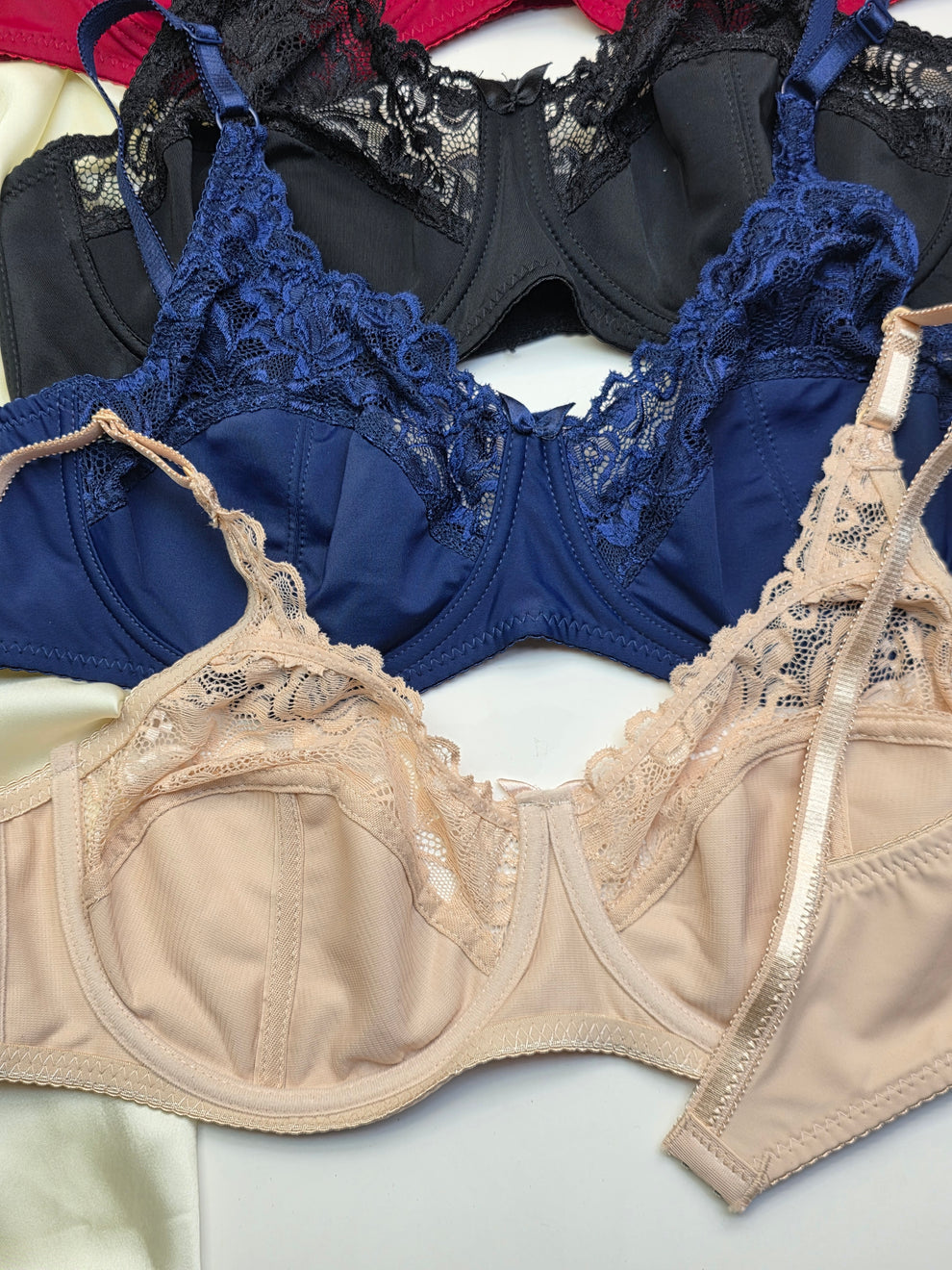 Floral Lace Underwired Non-Padded Bra