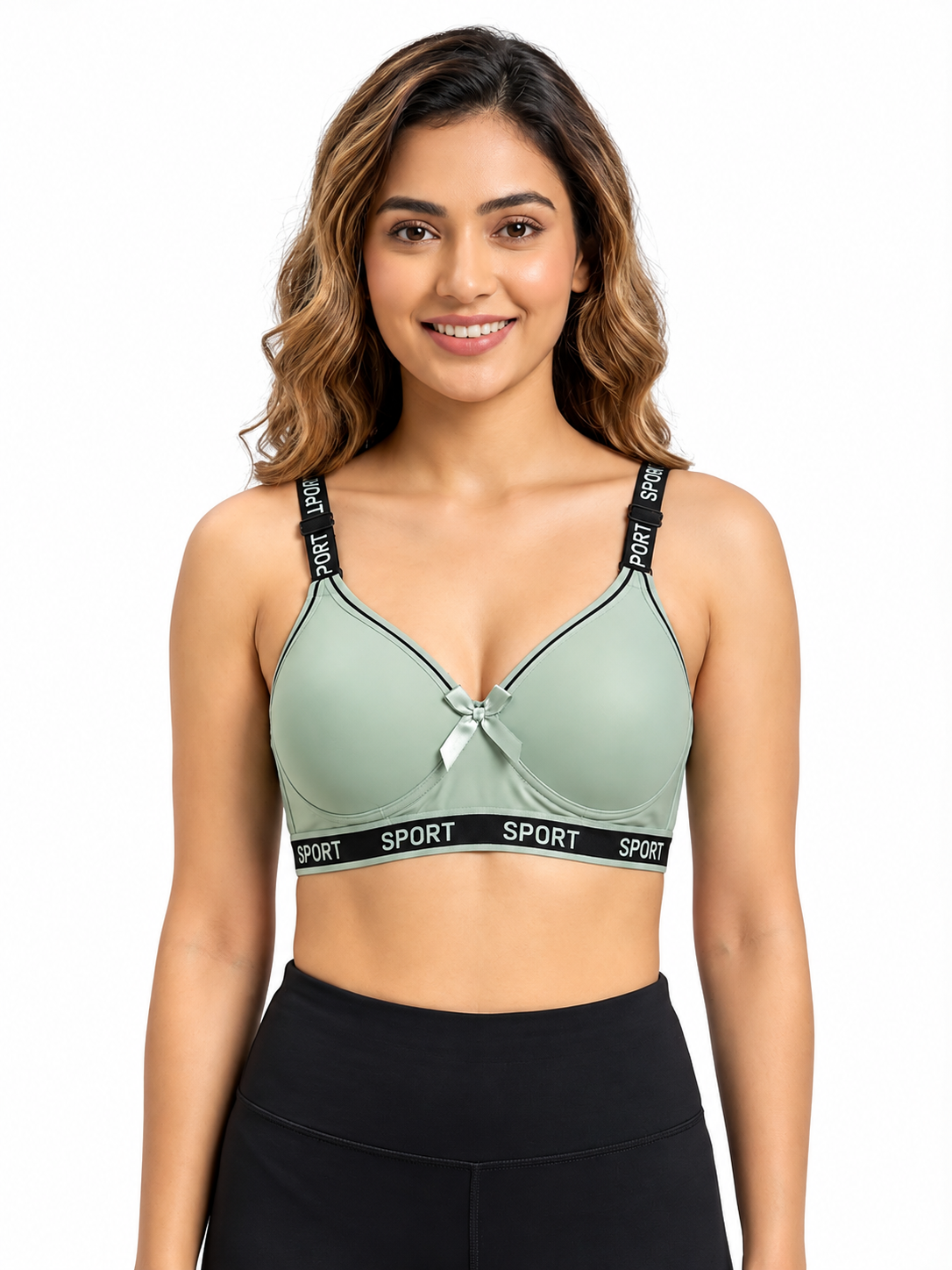 Sporty Comfort Padded Bra – Multi-Color