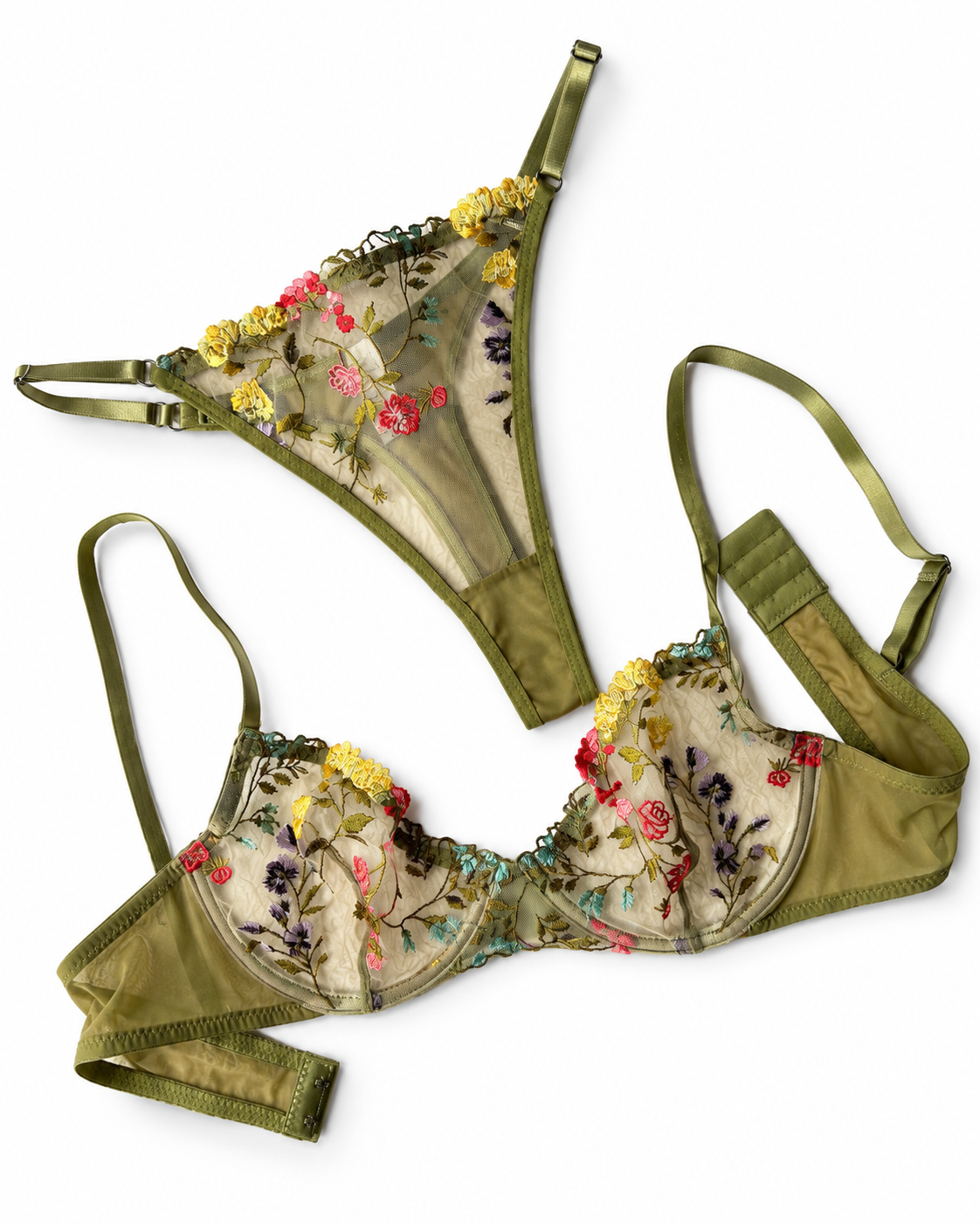 Verdelle - Non Padded Bra Set